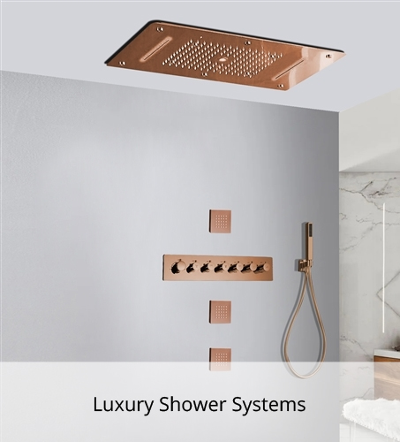 Browse Luxury Oil Rubbed Bronze Shower System