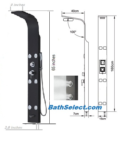 Features of Shower Panels