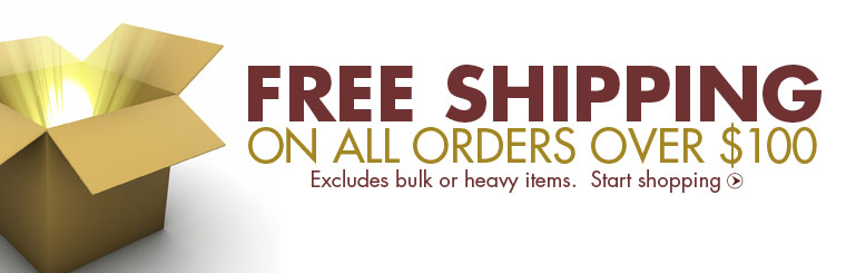 FREE Shipping On Orders Over $ 150. / FREE Overnight Delivery Over