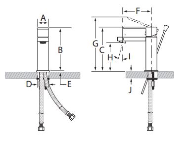 Installation Instructions For Gold Finish Waterfall Bathroom Sink ...