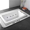 Bravat Infinity Water Flow Bathtub