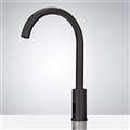 Hostelry BathSelect Wella Dark Oil Rubbed Bronze Goose Neck Automatic Commercial Sensor Faucet