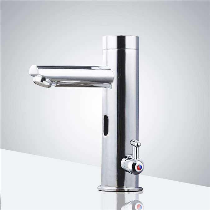 Temperature Control Solid Brass Sensor Faucet