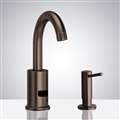 Bathselect Light Oil Rubbed Bronze Bathroom sensor motion faucets