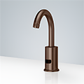 For Luxury Suite Light Oil Rubbed Bronze Deck Mount Commercial Automatic Sensor Faucet