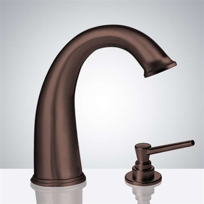 Bathselect Light Oil Rubbed Bronze Bathroom sensor motion faucets