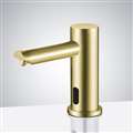 Bathselect Minimalist Modern Brushed Gold Sensor Soap Dispenser