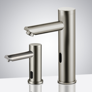 hands free automatic commercial bathroom sink faucets sensor faucets and Soap Dispenser for lavatory