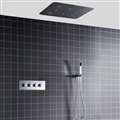 Square Ceiling  Shower With 20" SPA Spray Concealed