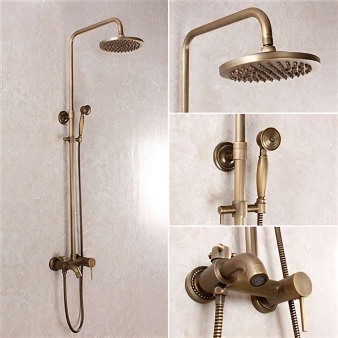 Taos Vintage Antique Bathroom Shower Set