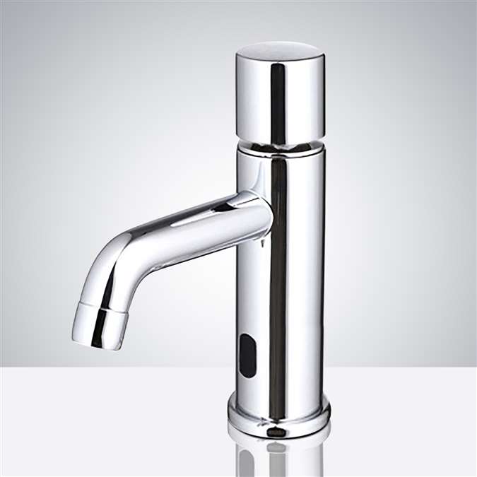 Hospitality Brass Chrome Commercial Automatic Motion Sensor Faucet