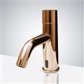 Brass Rose Gold Commercial Automatic Motion Sensor Faucet