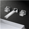 Mera Wall Mount Split Mixer Faucet Bathroom