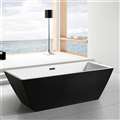 Hotel Sedona Freestanding 71" Square Bathroom Tub