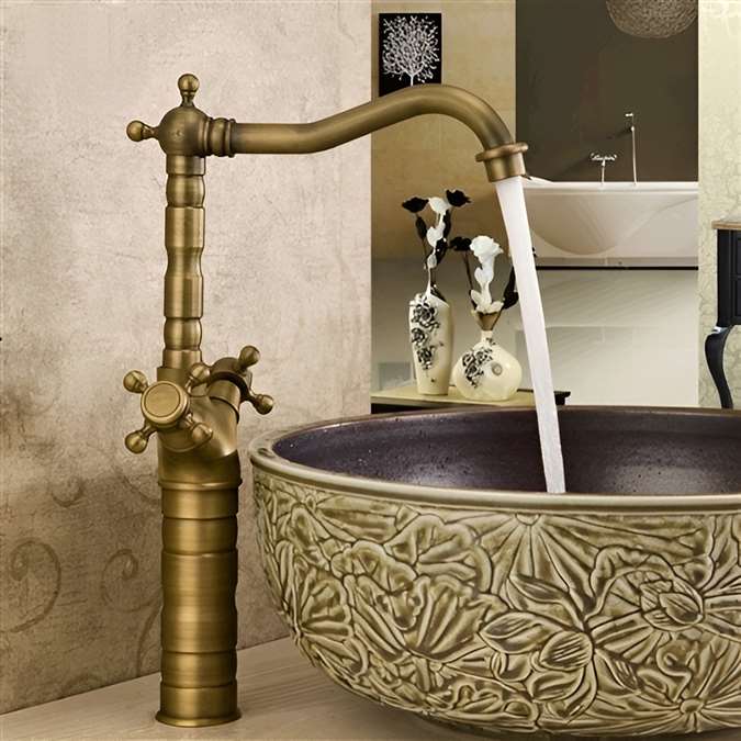 BathSelect Hotel Syracuse Classic Antique Bathroom Sink Faucet