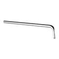 Juno 24" Wall Mounted Stainless Steel Shower Arm in Chrome Finish