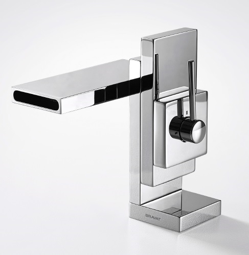 Bravat Single Handle Bathroom Sink Faucet