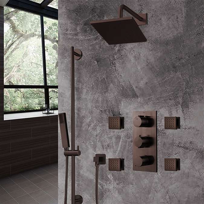 Light Oil Rubbed Bronze Square Shower Sale Light Oil Rubbed Bronze ...