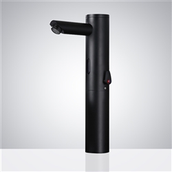 Hostelry BathSelect Matte Black Commercial Bathroom Sensor Faucet