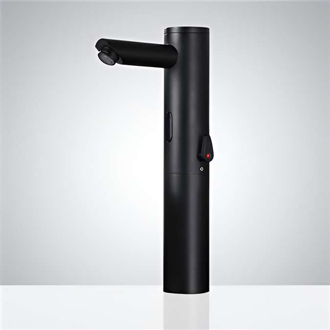 Hostelry BathSelect Matte Black Commercial Bathroom Sensor Faucet