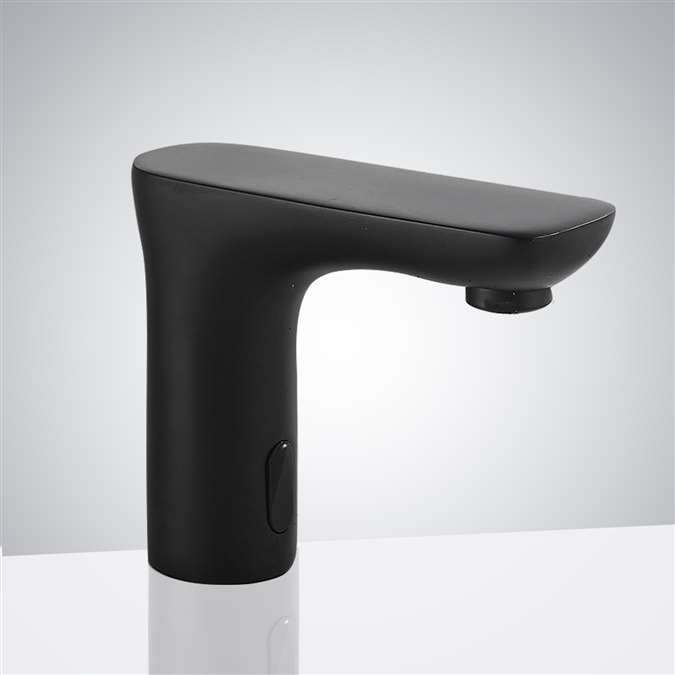 Bathselect Touchless Commercial Automatic Sensor Faucet in Matte Black