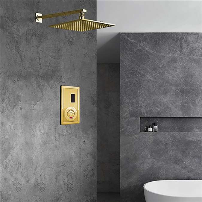 Gold Sensor Controlled Automatic Shower Set