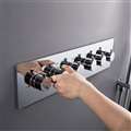 Five Function Chrome Diverter Shower Controller Mixer