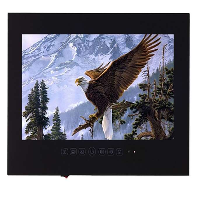 Dijon 15.6" IP66 9.0 Android Waterproof Bathroom LED TV (Black)