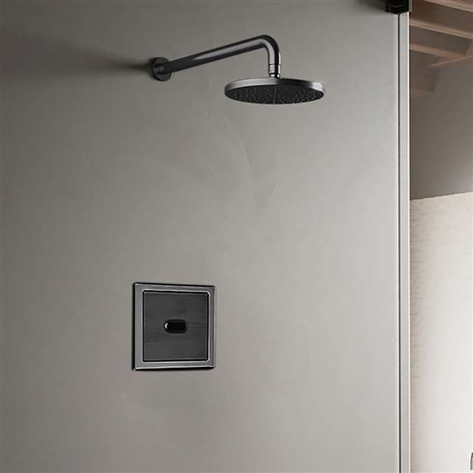 Dark Oil Rubbed Bronze Sensor Controlled Automatic Shower Set