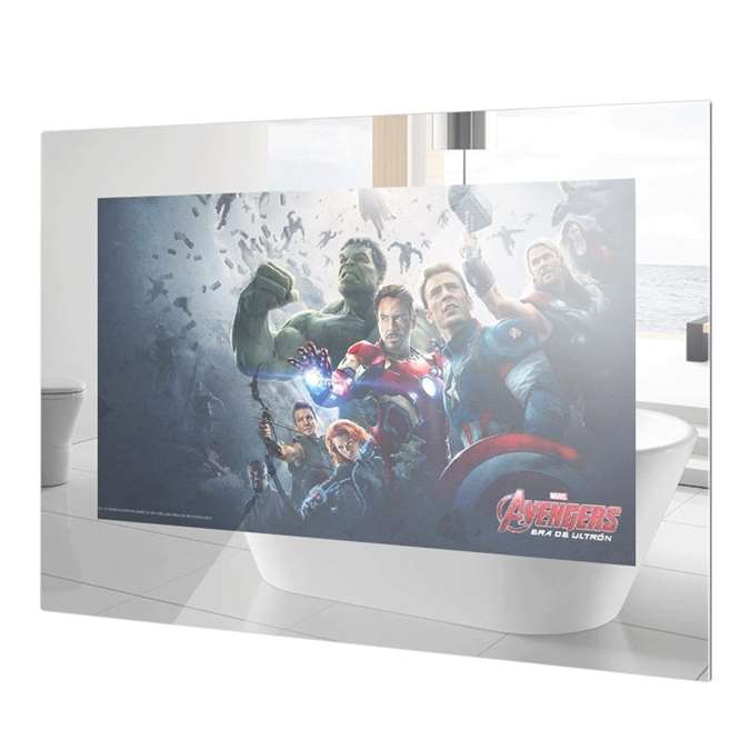 Buy Wall Mount Android Smart Mirror With HD Television at BathSelect