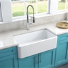 Valence Reversible Matte Farmhouse Sink with Cutting Board