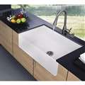 Chatou White Bacteria Resistance Kitchen Sink