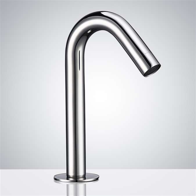 Dijon Deck Mounted Smart Touch Sensor Faucet Chrome Finish