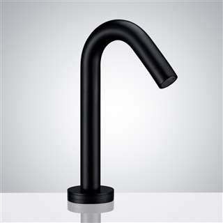 Geneva Deck Mounted Smart Touch Sensor Faucet Matte Black