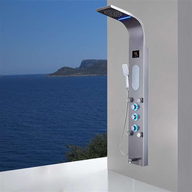 LED Shower Panel Tower System