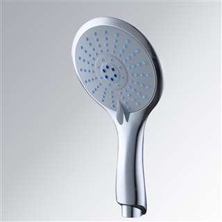 Oxygenic Water Saving High Pressure ABS Plastic Electroplating Handheld Shower Head