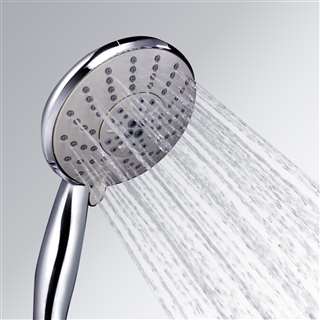 Oxygenics Handheld Shower ABS Electroplating 7 Function High Pressure Water-Saving Shower Head