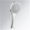 Oxygenics Square Plastic Chrome-Plated Oxygen-Containing Water Saving Single Function Shower Head