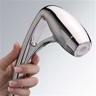 Oxygenics Ergonomic Handheld Waterfall High Pressure Water Shower Head