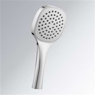 Sleek and Smooth ABS Plastic Powerful High Pressure Water Saving Oxygenics Shower Head