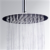 Oxygenics 10cm Stainless Steel Round Overhead Ultra-Thin High Pressure Shower Head