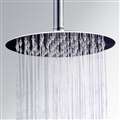 Oxygenics 25cm Stainless Steel Round Overhead Ultra-Thin High Pressure Shower Head