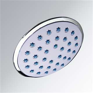 ABS Chrome Handheld High Pressure Oxygenics Water Saving Bathroom Shower Head