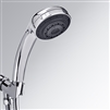 Oxygenics 7 Mode Nozzle Handheld Rainfall High Pressure Powerful Massage Shower Head