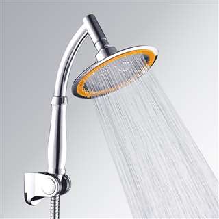 ABS Ultra-Thin Large Rainfall High Pressure Hand Held 4" Oxygenics Shower Head