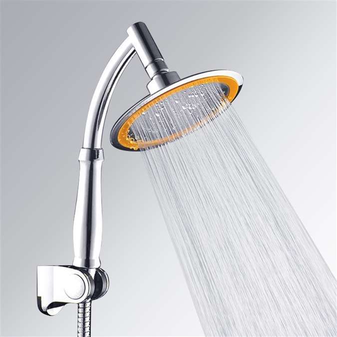 ABS Ultra-Thin Large Rainfall High Pressure Hand Held 4" Oxygenics Shower Head