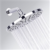 High Pressure Polished Chrome Water Saving Round Oxygenics Shower Head