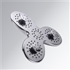 Ultra-Thin Design High Pressure Water Boosting Oxygenics Rain Shower Head