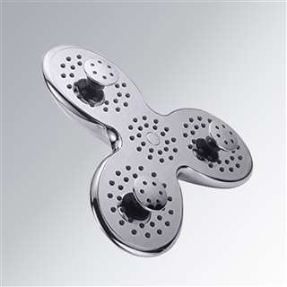 Ultra-Thin Design High Pressure Water Boosting Oxygenics Rain Shower Head