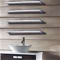 BathSelect Stainless Steel Electric Bar Towel Warmer In Chrome Finish